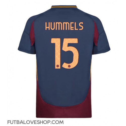 Dres AS Roma Mats Hummels #15 Tretina 2024-25 Krátky Rukáv